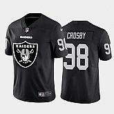 Nike Raiders 98 Maxx Crosby Black Team Big Logo Vapor Untouchable Limited Jersey Dzhi,baseball caps,new era cap wholesale,wholesale hats